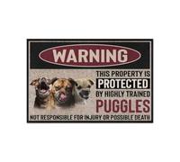 paillasson Exterieur Entree Avertissement - Paillasson Puggles. Cette propriété est protégée. Paillasson intérieur et extérieur.