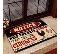 paillasson Exterieur Entree Avis : Gardez Le Portail fermé. Ne Laissez Pas Les Poules Entrer, Quoi Qu’Elles Vous Disent. Paillasson