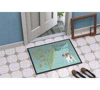 paillasson Exterieur Entree Bienvenue, Amis ! Paillasson pour Chiot Jack Russell Terrier