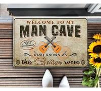 paillasson Exterieur Entree Bienvenue dans Mon Antre, Aussi connue sous Le nom de Salle de Guitare.