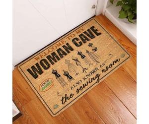 paillasson Exterieur Entree Bienvenue dans Mon Antre de couturière !