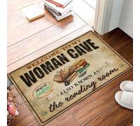 paillasson Exterieur Entree Bienvenue dans Mon Antre de Femme, Le paillasson de la Salle de Lecture