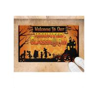 paillasson Exterieur Entree Bienvenue dans Notre Salle de Classe hantée ! Paillasson d'halloween Amusant