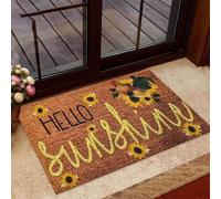 paillasson Exterieur Entree Bonjour Soleil ! Paillasson Poulet