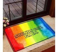 paillasson Exterieur Entree Ça Sonne Gay, Je suis dans Le paillasson LGBT pour Un ami