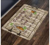 paillasson Exterieur Entree Ce n'est certainement Pas Une Trappe ! J'espère Que Vous Avez apporté de la bière ! Paillasson Humoristique d'intérieur et d'extérieur