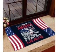 paillasson Exterieur Entree Ceci est l'Amérique. Si ça ne Vous plaît Pas, Laissez des paillassons.