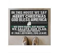 paillasson Exterieur Entree dans Cette Maison, on Dit Joyeux Noël ! Paillasson Humoristique « Ancien Combattant »