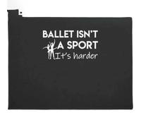 paillasson Exterieur Entree Danseuse de Ballet, ce n'est Pas Un Sport, C'est Plus Dur. Paillasson