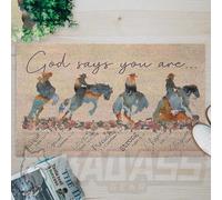 paillasson Exterieur Entree Dieu Tout-Puissant Dit Que tu ES Un paillasson