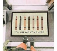 paillasson Exterieur Entree Égalité raciale. Vous êtes Les bienvenus Ici. Paillasson Humoristique d'extérieur et d'intérieur « Bienvenue ».