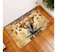 paillasson Exterieur Entree Éléphant - dans Un Monde où Tout est Possible, Soyez Gentil - Paillasson