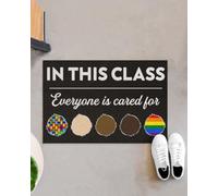 paillasson Exterieur Entree Enseignant dans Cette Classe, Tout Le Monde est Pris en Charge. Paillasson d'intérieur et d'extérieur