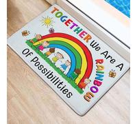 paillasson Exterieur Entree Ensemble, Nous Sommes Un Arc-en-Ciel de possibilités - Paillasson Cadeau pour la Classe