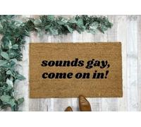 paillasson Exterieur Entree Fierté LGBT - Tapis de Porte Sounds Gay