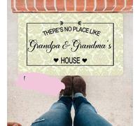 paillasson Exterieur Entree Il n'y a Pas de Meilleur Endroit Que chez Grand-mère et Grand-père, Cadeau pour la fête des Grands-Parents