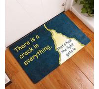 paillasson Exterieur Entree Il y a Une Fissure en Toute Chose, C'est Ainsi Que la lumière Entre. Paillasson