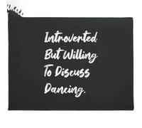 paillasson Exterieur Entree Introvertie mais prête à Parler de Danse. Paillasson Amusant