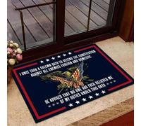 paillasson Exterieur Entree J'Ai prêté serment solennel de défendre la Constitution. Tapis de Porte