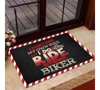 paillasson Exterieur Entree Je ne conduis Pas ma Propre Moto, mais Je conduis Mon Propre paillasson de Motard.