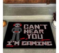 paillasson Exterieur Entree Je ne t'entends Pas - Paillasson de Jeux vidéo