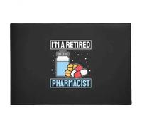 paillasson Exterieur Entree Je suis Un médecin pharmacien à la Retraite, paillasson