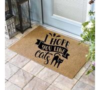 paillasson Exterieur Entree J'espère Que tu aimeras ce paillasson à Chats, Cadeau pour Un ami