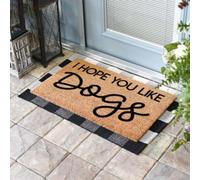 paillasson Exterieur Entree J'espère Que Vous Aimez Les Chiens