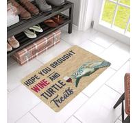 paillasson Exterieur Entree J'espère Que Vous Avez apporté du vin et Un paillasson à Motif Tortue