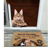 paillasson Exterieur Entree Juste pour info, il y a Beaucoup de Chats Ici. Paillasson