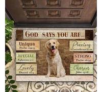 paillasson Exterieur Entree Labrador 3 Dieu Dit Que tu ES Un paillasson