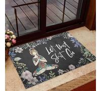 paillasson Exterieur Entree Laisse Tomber Ces conneries Tapis de Porte de Yoga