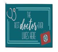 paillasson Exterieur Entree Le Meilleur médecin du Monde VIT Ici - Paillasson décoratif