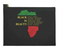 paillasson Exterieur Entree Le Noir est beauté Fierté Noire Continent Africain Paillasson