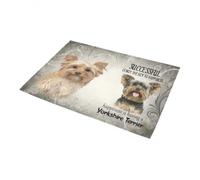 paillasson Exterieur Entree Le succès n'est Pas la clé du Bonheur (Paillasson Yorkshire Terrier)