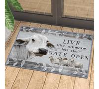 paillasson Exterieur Entree Les bovins Brahman vivent comme si on Avait laissé la Porte Ouverte. Paillasson