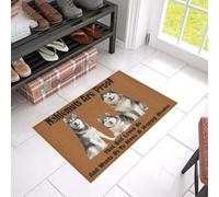 paillasson Exterieur Entree Les Mahlemuts sont la Preuve Que Les Huskies sont des paillassons imprimés, pour Les Amoureux des Chiens.