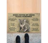 paillasson Exterieur Entree Lors de Votre Visite, n'oubliez Pas : paillasson Koala pour intérieur et extérieur