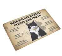 paillasson Exterieur Entree Lors de Votre Visite, n'oubliez Pas Que Le Chat est Un bébé.