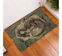 paillasson Exterieur Entree Magnifique paillasson en Forme de fossile de Dragon