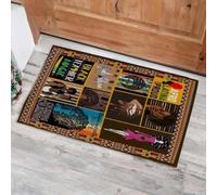 paillasson Exterieur Entree Mélanine pour Les Femmes Fierté Histoire Noire Paillasson Afro Girl