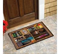 paillasson Exterieur Entree Mélanine pour Les Femmes Fierté Histoire Noire Paillasson Afro Girl