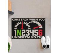 paillasson Exterieur Entree Moto, reviens Quand tu auras Compris ce paillasson Amusant pour l'intérieur et l'extérieur