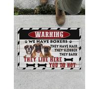 paillasson Exterieur Entree Nous Avons des Boxers. Ils vivent Ici. Vous n'êtes Pas Un paillasson.