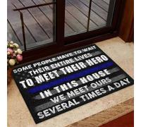 paillasson Exterieur Entree Nous rencontrons Les nôtres Plusieurs Fois par Jour. Paillasson de Police