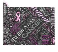 paillasson Exterieur Entree Nuage de Mots pour la Sensibilisation au Cancer - Paillasson d'intérieur et d'extérieur