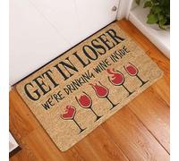 paillasson Exterieur Entree Paillasson à vin « Entre, Loser, on boit du vin à l'intérieur »