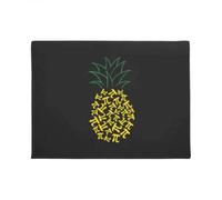paillasson Exterieur Entree Paillasson Ananas pour la Journée Pi et Les Maths