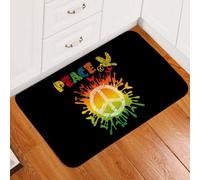 paillasson Exterieur Entree Paillasson avec Symbole de Paix