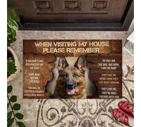 paillasson Exterieur Entree Paillasson Berger Allemand Lors de Votre Visite à ma Maison